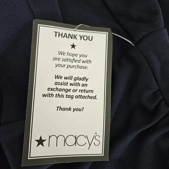 City Studio Mini Dress Navy Blue Off Shoulder Ruffle Zip Back - Picture 6 of 9